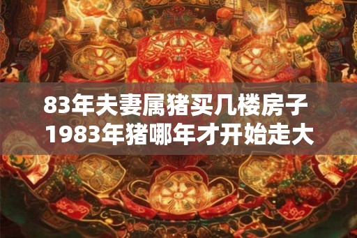 83年夫妻属猪买几楼房子 1983年猪哪年才开始走大运