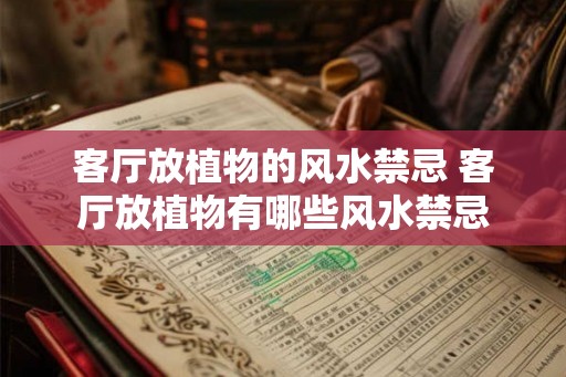 客厅放植物的风水禁忌 客厅放植物有哪些风水禁忌