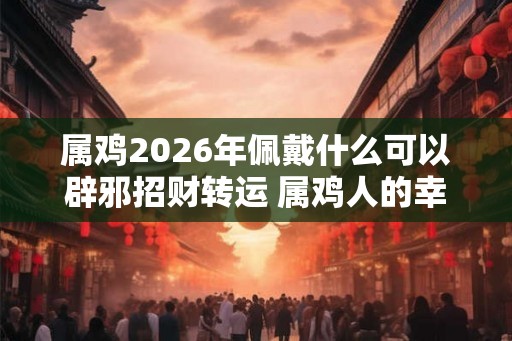 属鸡2026年佩戴什么可以辟邪招财转运 属鸡人的幸运数字
