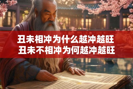 丑未相冲为什么越冲越旺 丑未不相冲为何越冲越旺
