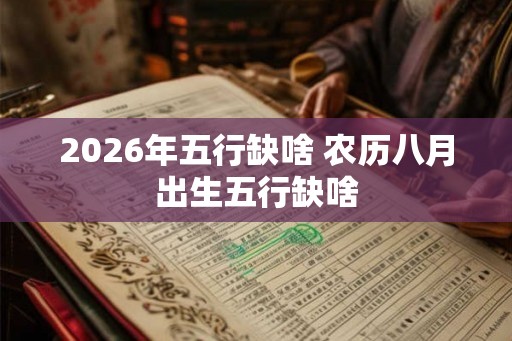 2026年五行缺啥 农历八月出生五行缺啥