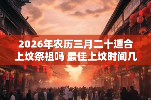 2026年农历三月二十适合上坟祭祖吗 最佳上坟时间几点
