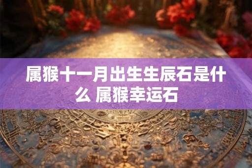 属猴十一月出生生辰石是什么 属猴幸运石