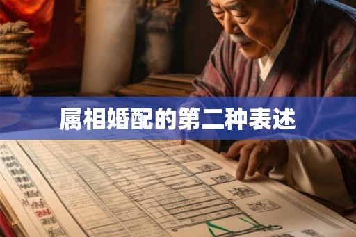 属相婚配的第二种表述