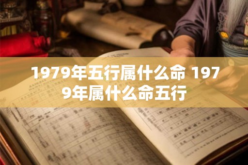 1979年五行属什么命 1979年属什么命五行