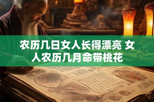 农历几日女人长得漂亮 女人农历几月命带桃花