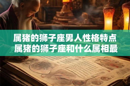 属猪的狮子座男人性格特点 属猪的狮子座和什么属相最配