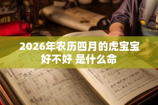 2026年农历四月的虎宝宝好不好 是什么命