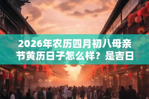 2026年农历四月初八母亲节黄历日子怎么样?是吉日吗? 2026年农历四月初八母亲节黄历日子怎么样?是吉日吗?
