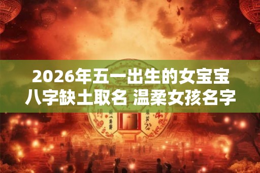 2026年五一出生的女宝宝八字缺土取名 温柔女孩名字精选