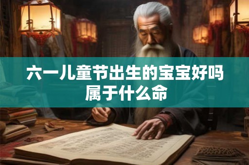 六一儿童节出生的宝宝好吗 属于什么命