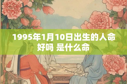 1995年1月10日出生的人命好吗 是什么命