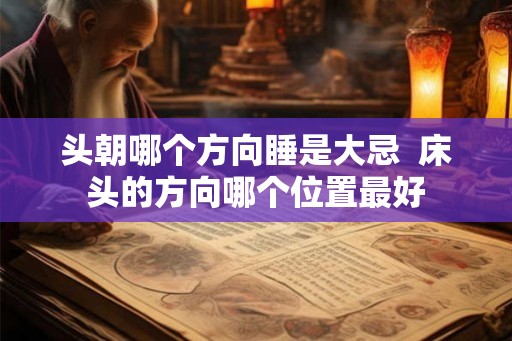 头朝哪个方向睡是大忌  床头的方向哪个位置最好