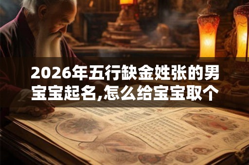 2026年五行缺金姓张的男宝宝起名,怎么给宝宝取个好名字？
