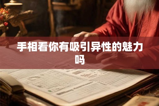 手相看你有吸引异性的魅力吗