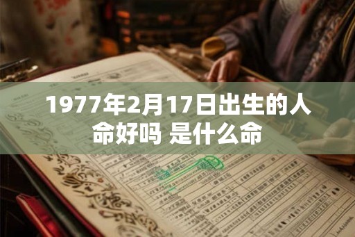 1977年2月17日出生的人命好吗 是什么命