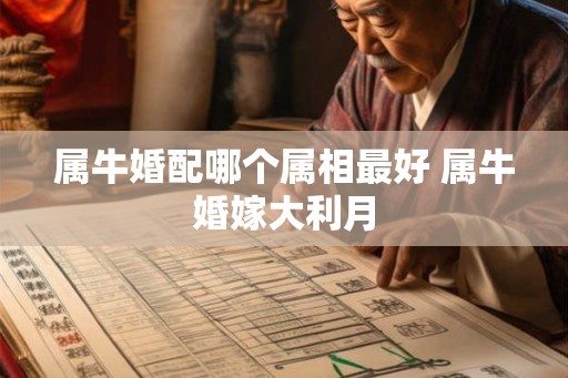 属牛婚配哪个属相最好 属牛婚嫁大利月