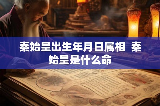 秦始皇出生年月日属相  秦始皇是什么命