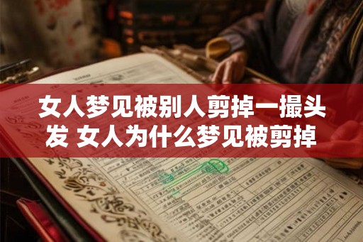 女人梦见被别人剪掉一撮头发 女人为什么梦见被剪掉一撮头发