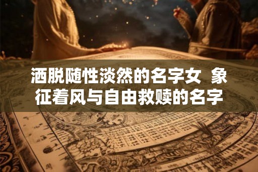 洒脱随性淡然的名字女  象征着风与自由救赎的名字