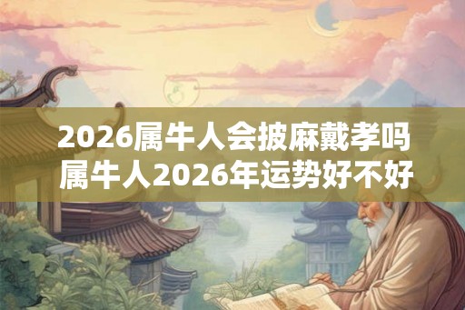 2026属牛人会披麻戴孝吗 属牛人2026年运势好不好