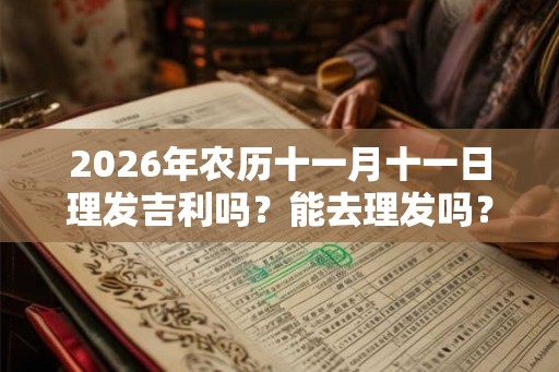 2026年农历十一月十一日理发吉利吗?能去理发吗? 2026年农历十一月十一日理发吉利吗?能去理发吗?