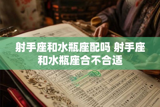 射手座和水瓶座配吗 射手座和水瓶座合不合适