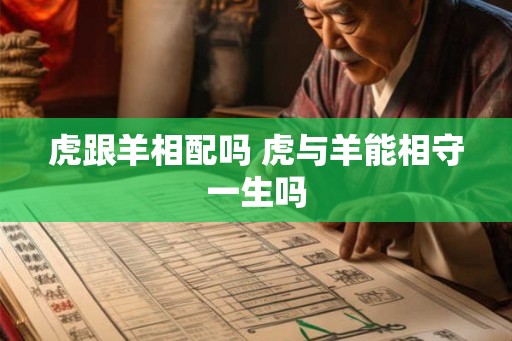 虎跟羊相配吗 虎与羊能相守一生吗