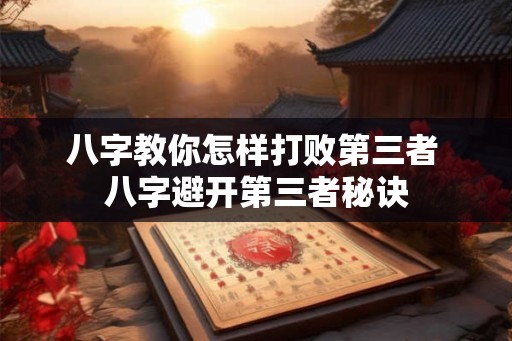 八字教你怎样打败第三者 八字避开第三者秘诀 八字教你怎样打败第三者 八字避开第三者秘诀