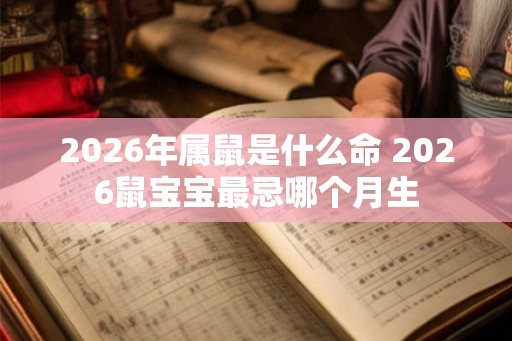 2026年属鼠是什么命 2026鼠宝宝最忌哪个月生 2026年属鼠是什么命 2026鼠宝宝最忌哪个月生