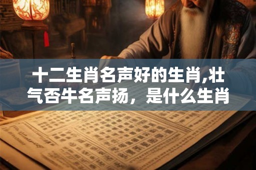 十二生肖名声好的生肖,壮气否牛名声扬，是什么生肖