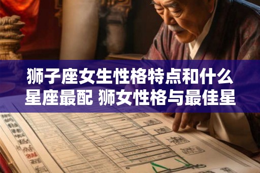 狮子座女生性格特点和什么星座最配 狮女性格与最佳星座