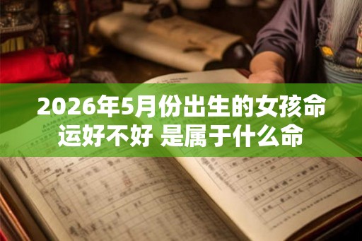 2026年5月份出生的女孩命运好不好 是属于什么命