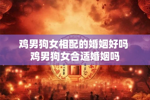 鸡男狗女相配的婚姻好吗 鸡男狗女合适婚姻吗 鸡男狗女相配的婚姻好吗 鸡男狗女合适婚姻吗