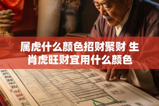 属虎什么颜色招财聚财 生肖虎旺财宜用什么颜色 属虎什么颜色招财聚财 生肖虎旺财宜用什么颜色