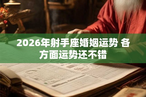 2026年射手座婚姻运势 各方面运势还不错 2026年射手座婚姻运势 各方面运势还不错