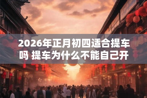 2026年正月初四适合提车吗 提车为什么不能自己开