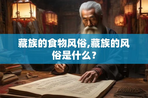 藏族的食物风俗,藏族的风俗是什么？