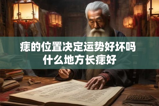 痣的位置决定运势好坏吗 什么地方长痣好
