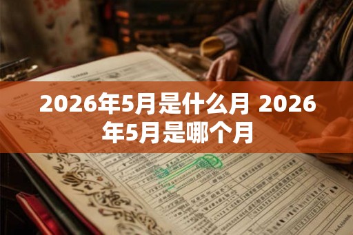 2026年5月是什么月 2026年5月是哪个月