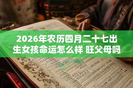 2026年农历四月二十七出生女孩命运怎么样 旺父母吗