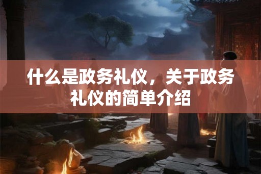 什么是政务礼仪，关于政务礼仪的简单介绍
