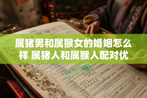 属猪男和属猴女的婚姻怎么样 属猪人和属猴人配对优缺点