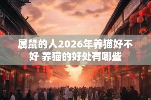 属鼠的人2026年养猫好不好 养猫的好处有哪些 属鼠的人2026年养猫好不好 养猫的好处有哪些
