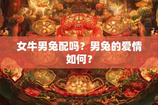 女牛男兔配吗？男兔的爱情如何？
