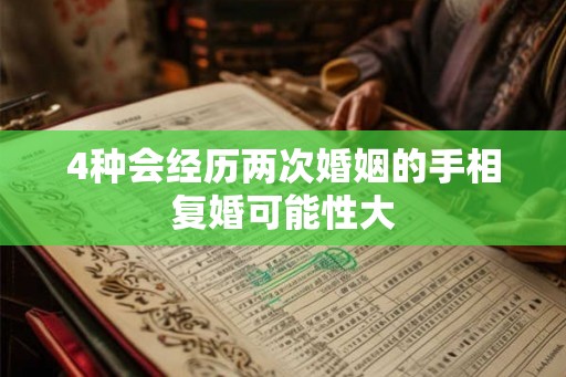 4种会经历两次婚姻的手相复婚可能性大 4种会经历两次婚姻的手相复婚可能性大