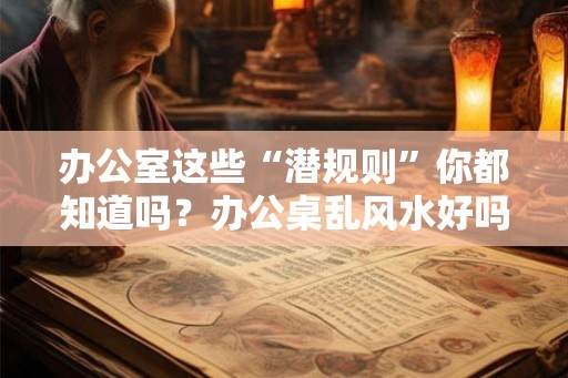 办公室这些“潜规则”你都知道吗?办公桌乱风水好吗? 办公室这些“潜规则”你都知道吗?办公桌乱风水好吗?