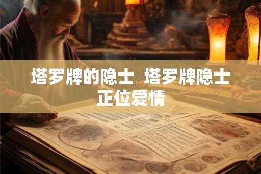 塔罗牌的隐士 塔罗牌隐士正位爱情 塔罗牌的隐士 塔罗牌隐士正位爱情