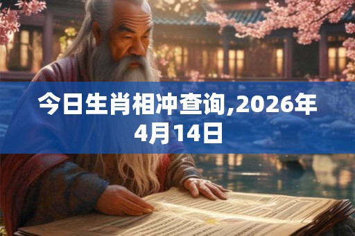 今日生肖相冲查询,2026年4月14日