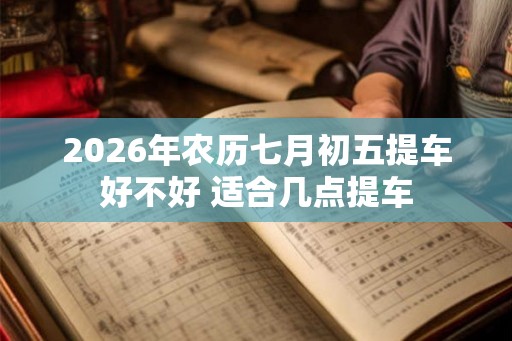 2026年农历七月初五提车好不好 适合几点提车